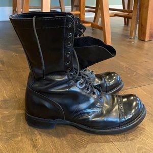 Italian leather boots